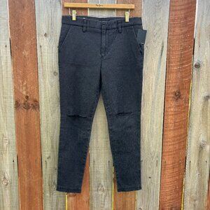 JOE'S black denim skinny jeans distressed look size 28 New